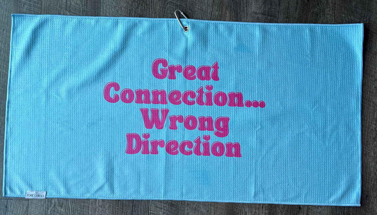 Great Connection Golf Towel