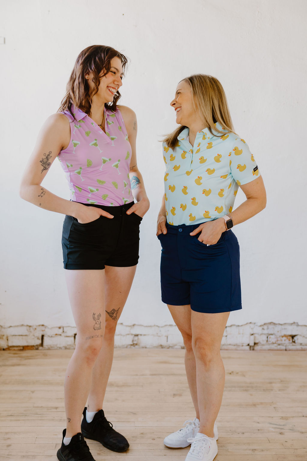 Golf shorts and shirts discount