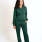Women’s Fairway Fleece Lounge Pants – Cozy High Waisted Joggers | Fore Chicks