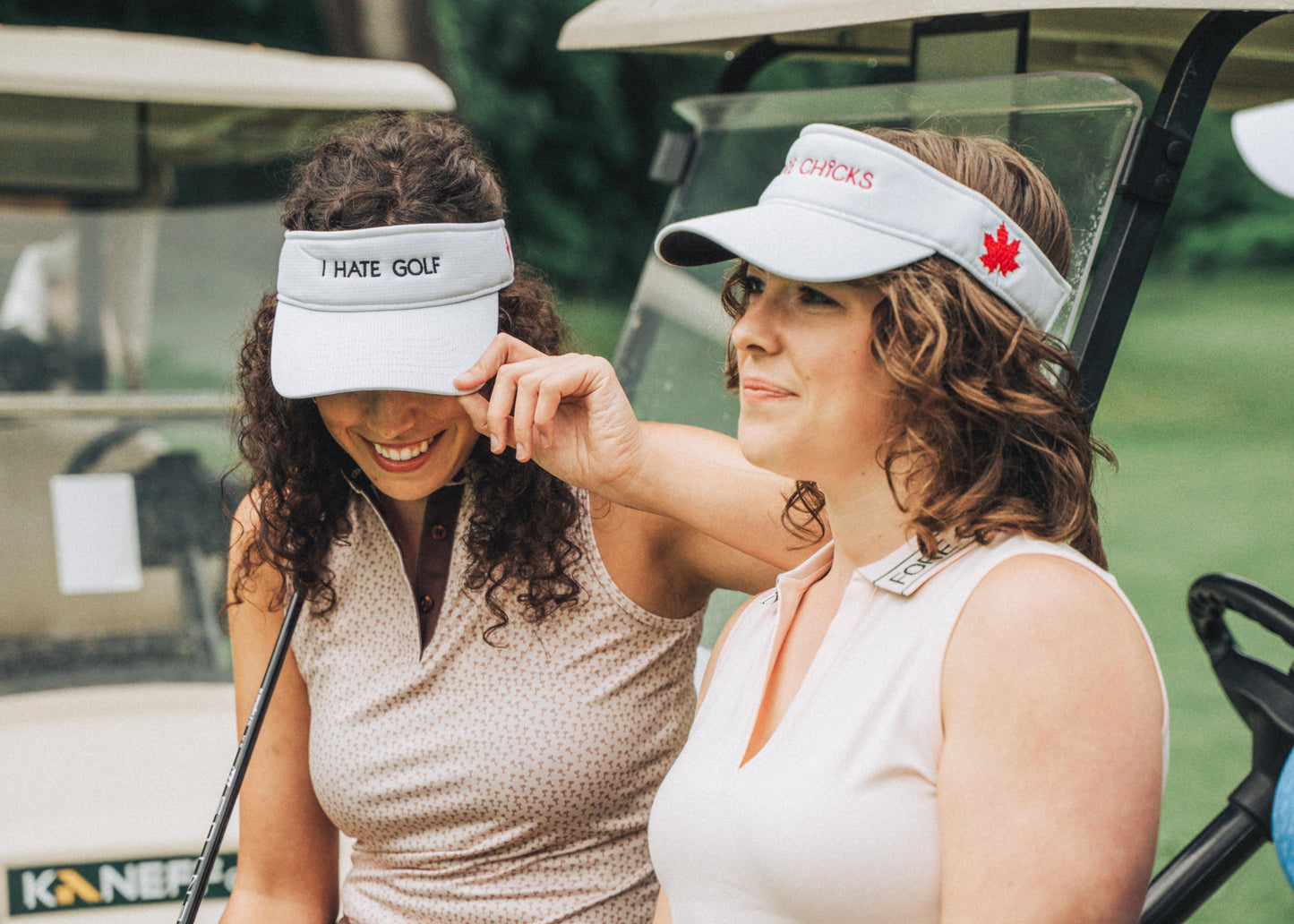 Women's Golf Visor | Adjustable Sun Visor for Golf | Fore Chicks