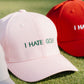 I Hate Golf Hat | Funny Women’s Ponytail Golf Hat
