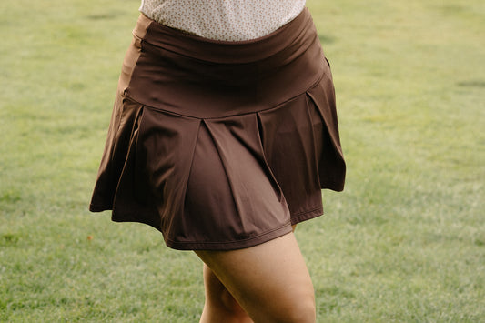 The Chocolate Brown Women's Golf Skirt