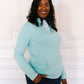 Mint Chip Quarter Zip Sweater