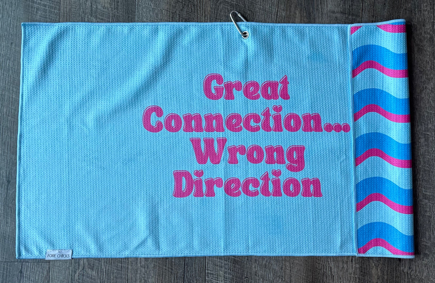 Great Connection Golf Towel