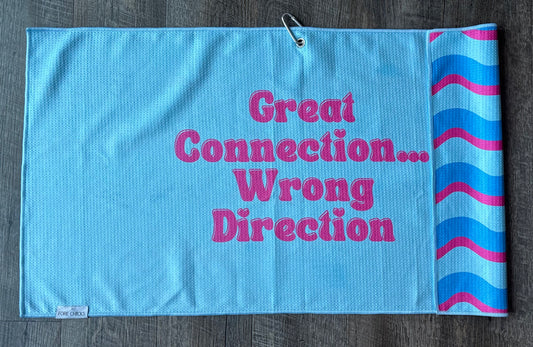 Great Connection Golf Towel