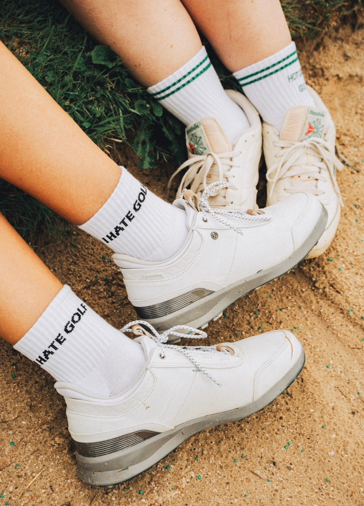 “I Hate Golf” – Women’s Crew Golf Socks | Fore Chicks