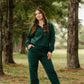 Women’s Fairway Fleece Lounge Pants – Cozy High Waisted Joggers | Fore Chicks