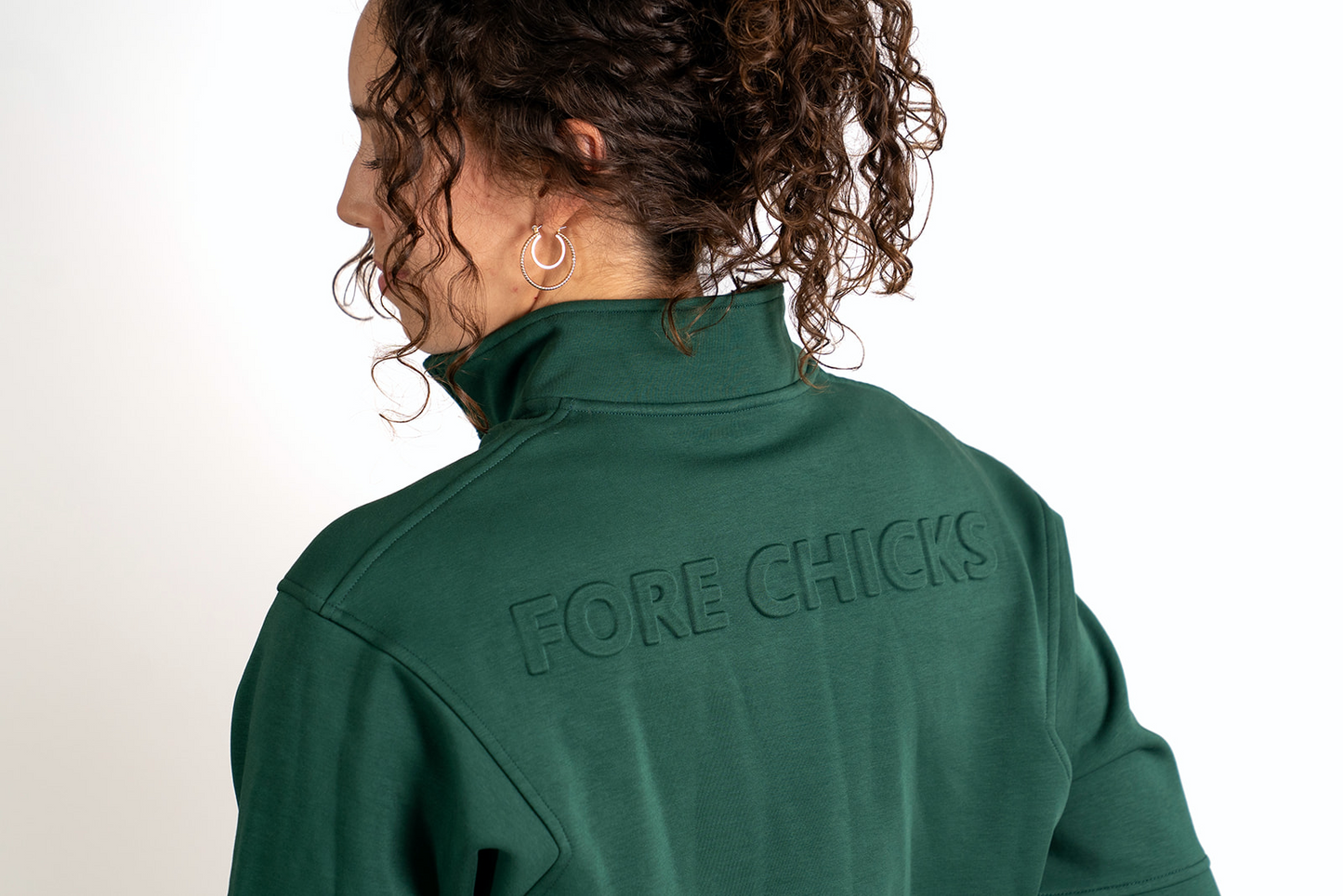 Women’s Fairway Fleece Quarter Zip – Warm Golf Pullover for Cool Rounds | Fore Chicks