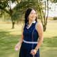 Luxe Links Golf Dress – Women’s Sleeveless Golf Dress with Shorts | Black, Navy & Seafoam Green