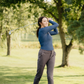 The Course Contour Polo | Women's Ribbed Long Sleeve Golf Polo | Contour Fit