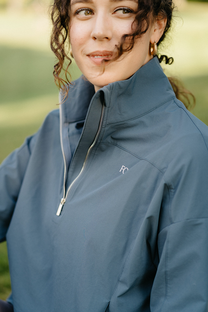 The Elements Quarter Zip Jacket | Lightweight Waterproof Golf Rain Jacket