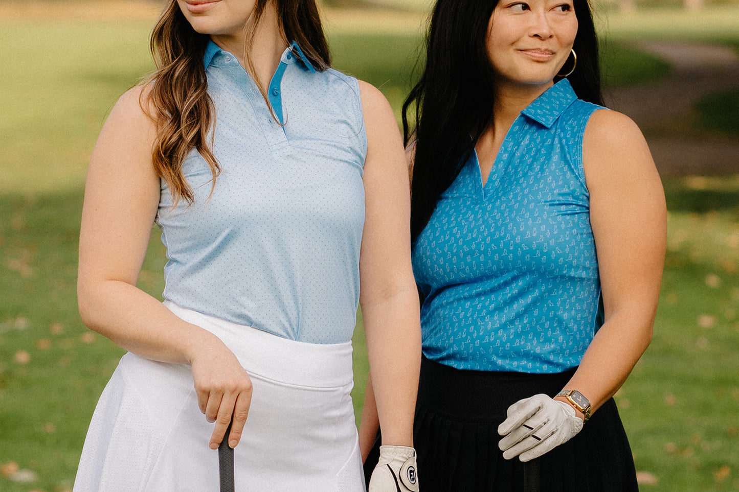 Purrfect Round Golf Polo | Sleeveless Women’s Shirt