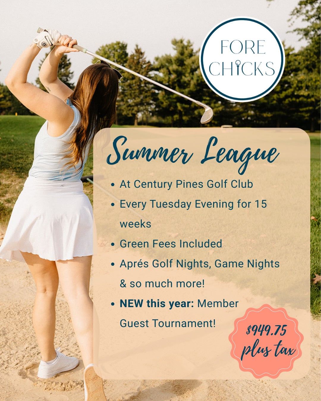 Summer League- Century Pines Golf Club, Troy,ON