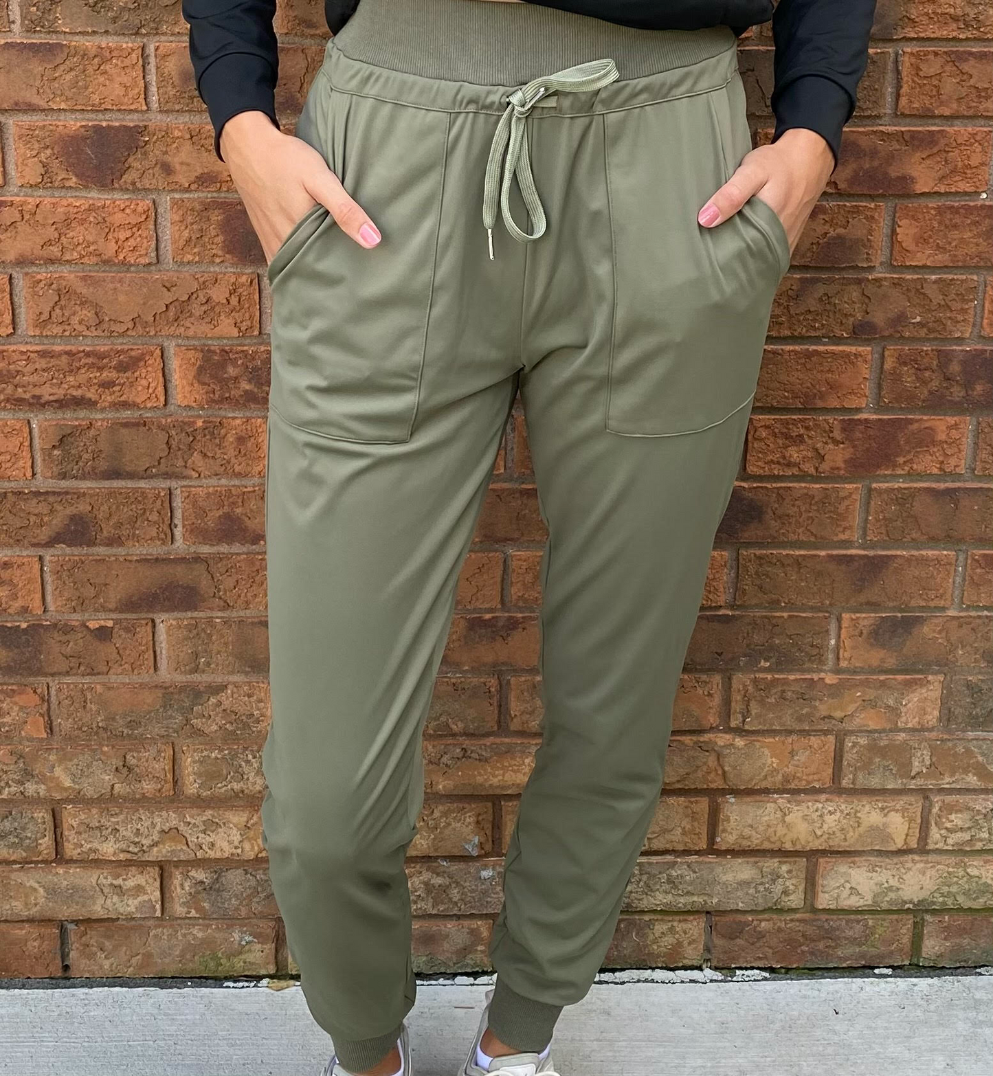 Olive Green Everyday Joggers